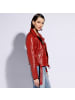 Wittchen Stylish leather jacket, woman in Red