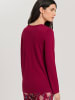 Hanro Longsleeve Sleep & Lounge in Burgund