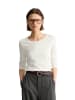 Marc O'Polo DENIM Ripp-Jersey-Longsleeve slim in Silky White