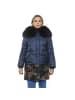 Mr&Mrs Italy Blau Polyester Damen Jacke