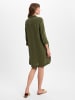 Franco Callegari Leinenkleid in khaki - 0041