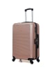 WAVE PARIS Mittelgroßer Hartschalenkoffer SELENGA in Rosa (64L)
