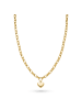 s.Oliver Halskette Chunky Heart in gold