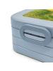 Mr. & Mrs. Panda Bento Box Beste Freunde Zitrone Design ohne Spruch in Blau Pastell