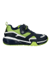 Geox Sneaker in Navy/Lime