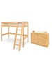 Pinolino Jugendzimmer-Set Natura extrabreit mit Hochbett, 2-tlg.
