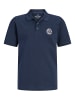 JACK & JONES Junior Poloshirt kurzarm Jjalliance in Dunkelblau