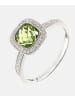 Diamant L'éternel Ring aus 375 Weißgold mit Diamant mit Peridot