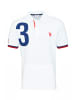 U.S. Polo Assn. Poloshirt in weiss