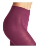 Falke Strumpfhose Softmerino in Red plum