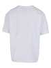 Mister Tee Mister Tee Grillz Lips Oversize Tee in white