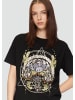 QS T-Shirt in 99D0_schwarz