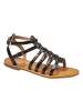 Les Tropéziennes par M Belarbi Ledersandalen von M. Belrabi Hikaela Schwarz