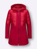Sieh an! Steppjacke in rot