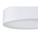Licht-Erlebnisse Deckenlampe Ø 60 x (H)38 cm in Chrom Weiß