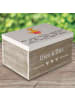 Mr. & Mrs. Panda Erinnerungsbox Tanzen Trainerin Herz mit Spruch in Grau Pastell