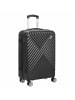 Paradise by CHECK.IN Kingston - 4-Rollen-Trolley 67 cm (lila) in schwarz
