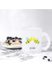 Mr. & Mrs. Panda Kaffeetasse Biene Liebe mit Spruch in Transparent