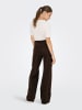 ONLY Jeans mit weitem Bein in Chicory Coffee