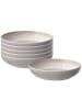 like. by Villeroy & Boch 6er Set Pastaschalen Perlemor Sand ø 22,2 cm beige in beige