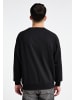 DreiMaster Maritim Sweatshirt Mit Rundhals in Schwarz