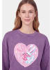 myMo Women Sweatshirt in Purple