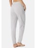 Schiesser Schlafanzug Hose Mix & Relax Cotton in Grau-Melange