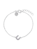 Tom Tailor Armband Silber 925, rhodiniert in silber