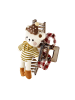 myMo Women Hair Clip in Beige Multicolor