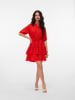 Vero Moda Kleid in Fiery Red