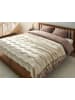 Beliani Kuscheldecke KHARI in Beige - (W) 150 x (H) 1 x (L) 200 cm
