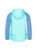 Trollkids Zip-Off Softshelljacke Rondane in petrol/lime