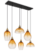 Globo lighting Hängeleuchte "SALVY" in black