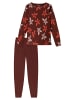 Schiesser Pyjama Comfort Nightwear in burgund