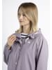 Schmuddelwedda Damen Oversized Regenmantel in Rauchlavendel