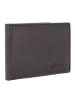 Esquire Duo Geldbörse Leder 11 cm braun