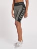 Hummel Hummel Cycling Kurze Hose Hmlclea Yoga Damen Dehnbarem Atmungsaktiv Schnelltrocknend Nahtlosen in CHATEAU GRAY/BLACK MELANGE