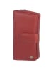 Greenburry Spongy Geldbörse Leder 18 cm in red