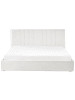 Beliani Doppelbett TARASCON in Beige - (W) 198 x (H) 103 x (L) 214 cm