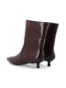 Bianco Stiefeletten mit Reißverschluss in Burgundy