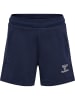 Hummel Shorts Hmlmove Grid Cotton Shorts Kids in MARINE