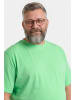 Men Plus Kurzarm T-Shirt in dunkle aprikose