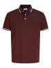 Jack & Jones Poloshirt in Fired Brick