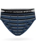 Normani Outdoor Sports 3er Pack Herren Merino Slip in Navy/Schwarz/Grau