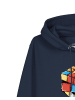 wat? Apparel Sweatshirt Pixel Zauberwürfel in Dunkelblau