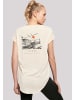 F4NT4STIC Long Cut T-Shirt Escape Discover the World Town Train Station in Whitesand