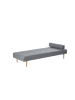 ebuy24 Daybed Marino Grau 200 x 80 cm