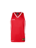 Spalding Tanktop Jam in rot / weiß