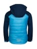 Trollkids Hybrid Softshell Jacke "Lysefjord" in Marineblau/Mittelblau