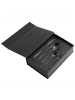 Beliani 30-tlg Besteck Set FARFALLE in Schwarz